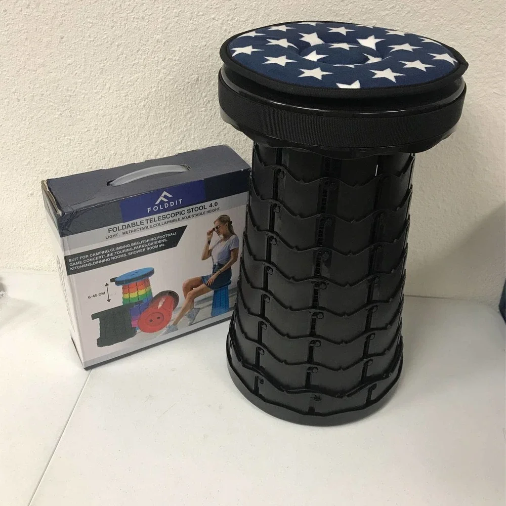 Folddit Foldable Telescopic Stool 4.0 - Picture 1 of 5
